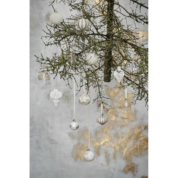 Christmas Ornament Norille, H16 cm, White - Lene Bjerre