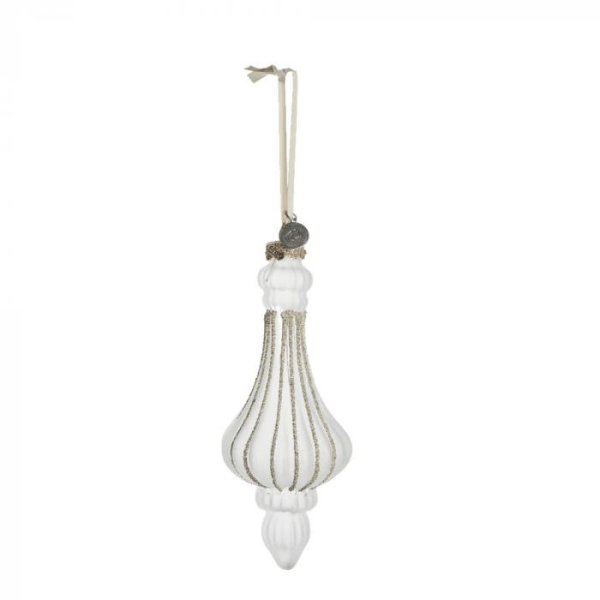 Christmas Ornament Norille, H16 cm, White - Lene Bjerre
