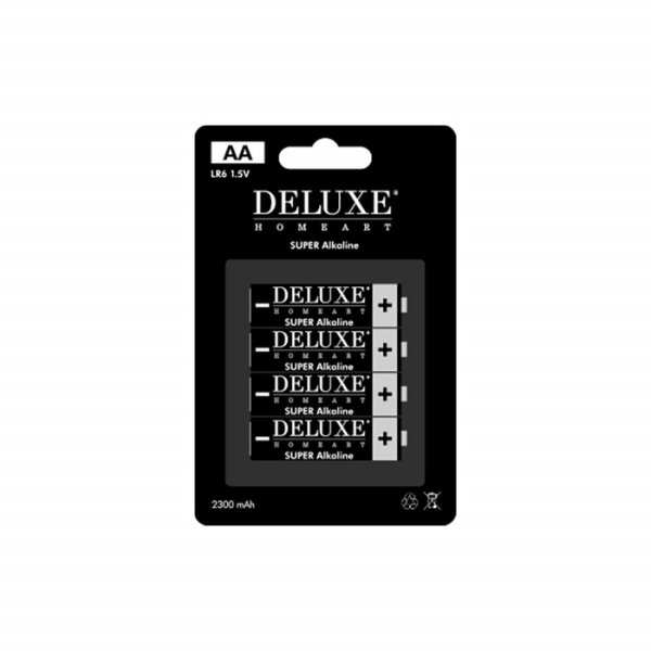 Batteries AA, 4 pcs - Deluxe Homeart