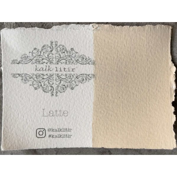 Färgprov Latte - Kalklitir