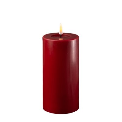 bordeaux-LED-candle-height-15cm