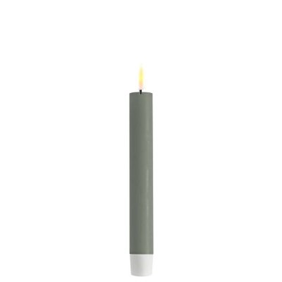 rustic-LED-dinner-candle-h15cm-salvie-green