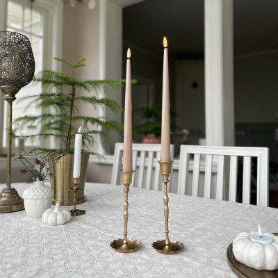 LED-kronljus-lackad-h28cm-rose