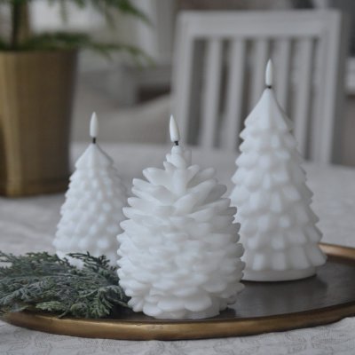 LED-candle-pine-cone-white