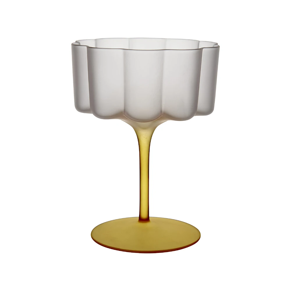 Cocktail & dessertglas, gul - Affari