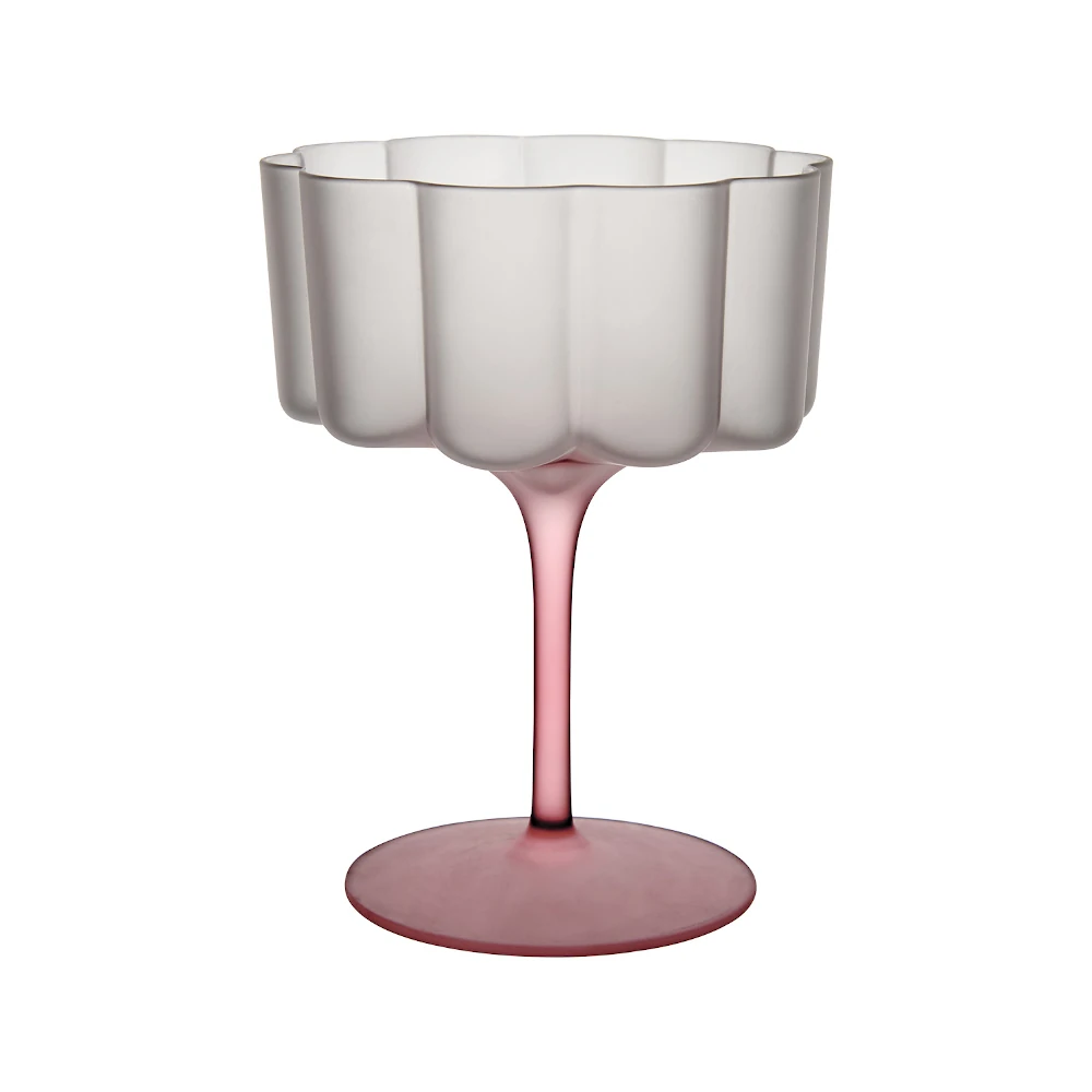 Cocktail & dessertglas, rosa - Affari