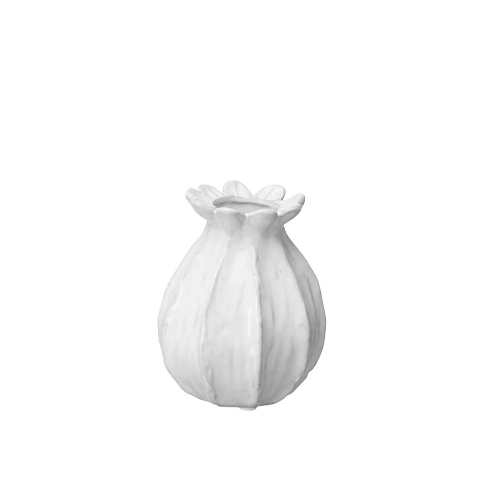 Vas Lillian, H15 cm, vit - Wikholm Form (Välj storlek: Small)